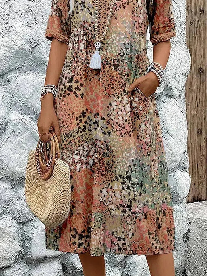 Harper™ | Vibrant Midi Dress
