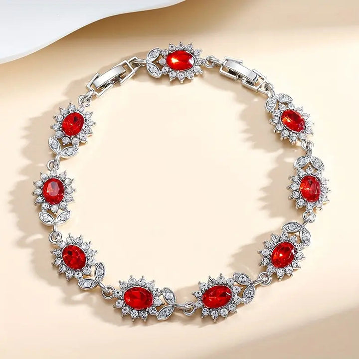 Iridessa™ | Elegant White Gold Bracelet