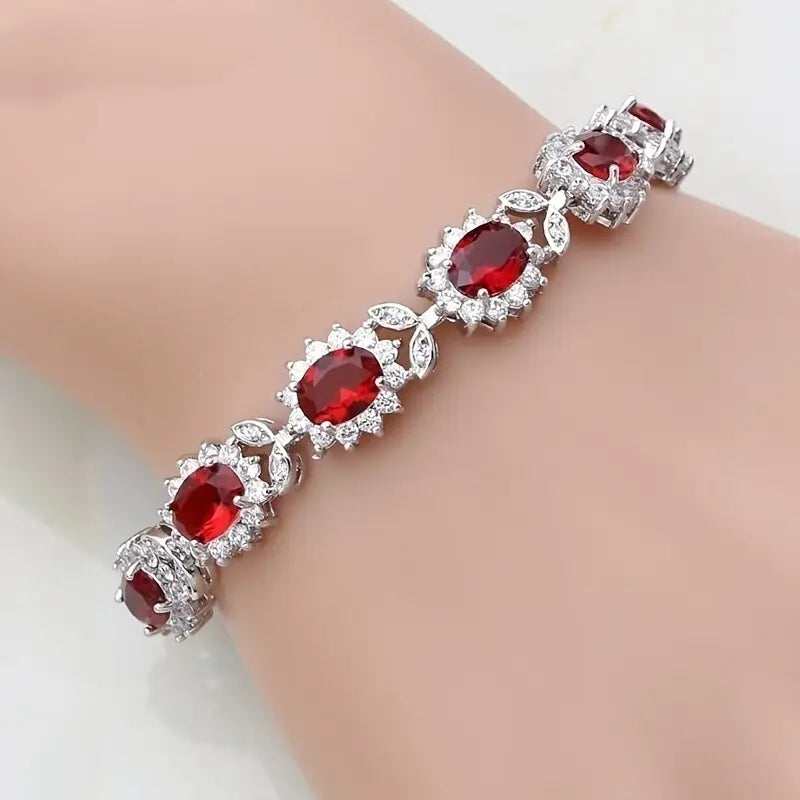 Iridessa™ | Elegant White Gold Bracelet