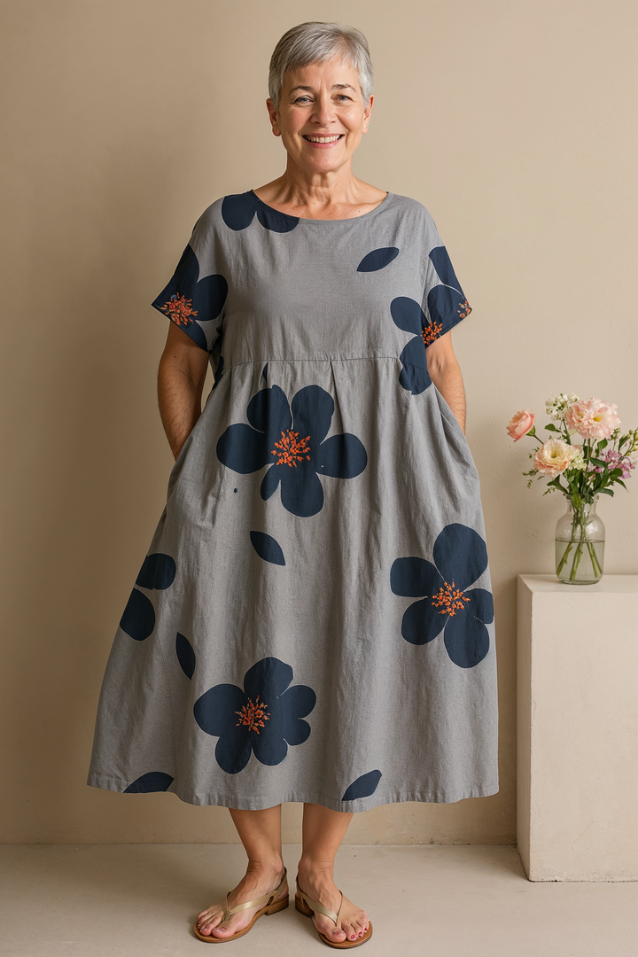 Jane™ | Elegant Women's Dress With Tummy Coverage