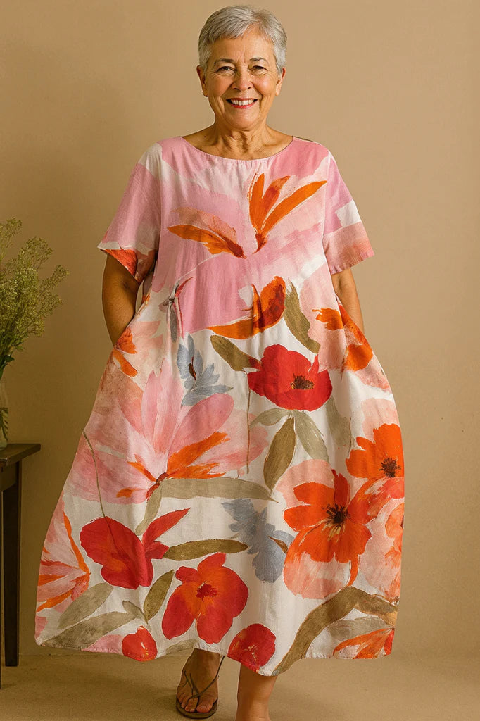 Jane™ | Elegant Women's Dress With Tummy Coverage