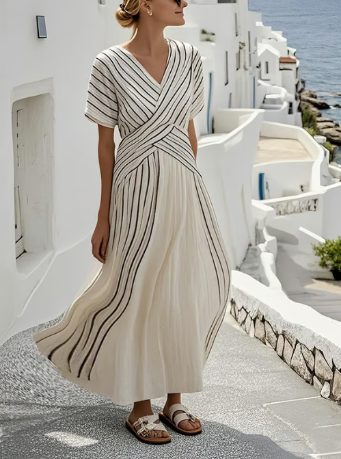 Lila™ | Elegant White Maxi Dress for Effortless Summer Style
