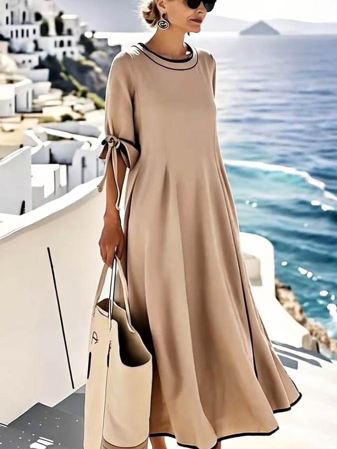 Lily™ | Elegant Linen Dress