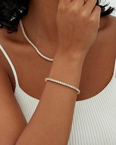 Lustra™ | Elegant Moissanite Tennis Bracelet