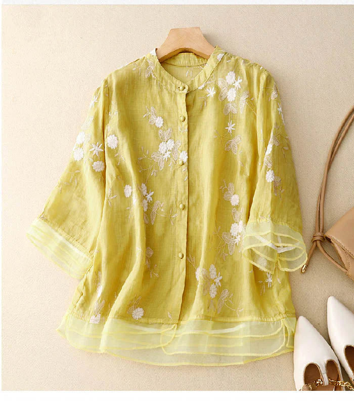 Madyson | Elegant Embroidered Blouse