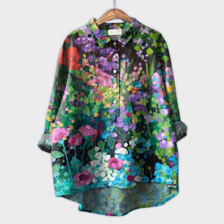 Magdalena™ | Handmade Floral Womens Blouse