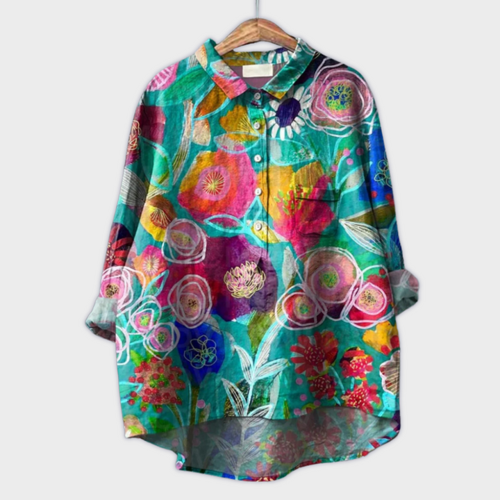 Magdalena™ | Handmade Floral Womens Blouse