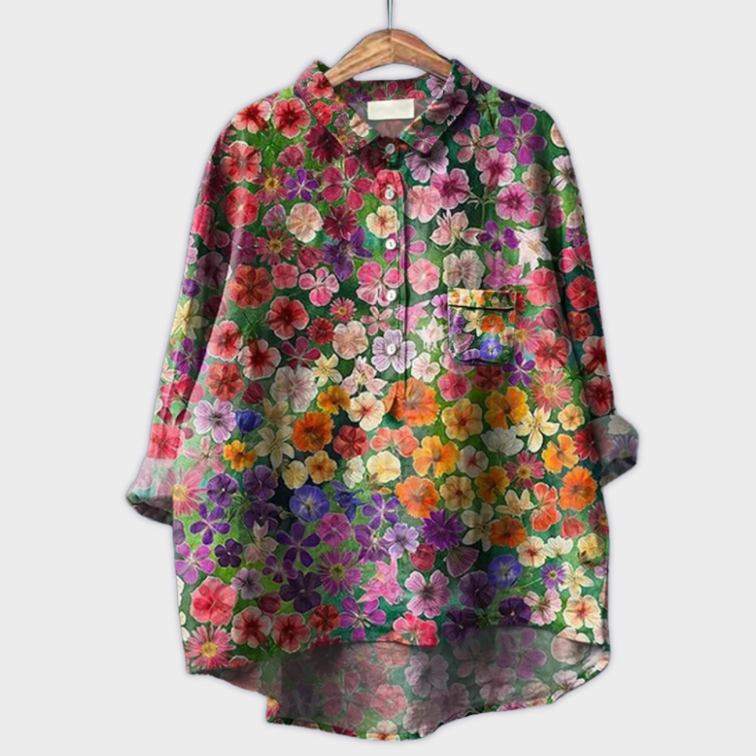 Magdalena™ | Handmade Floral Womens Blouse