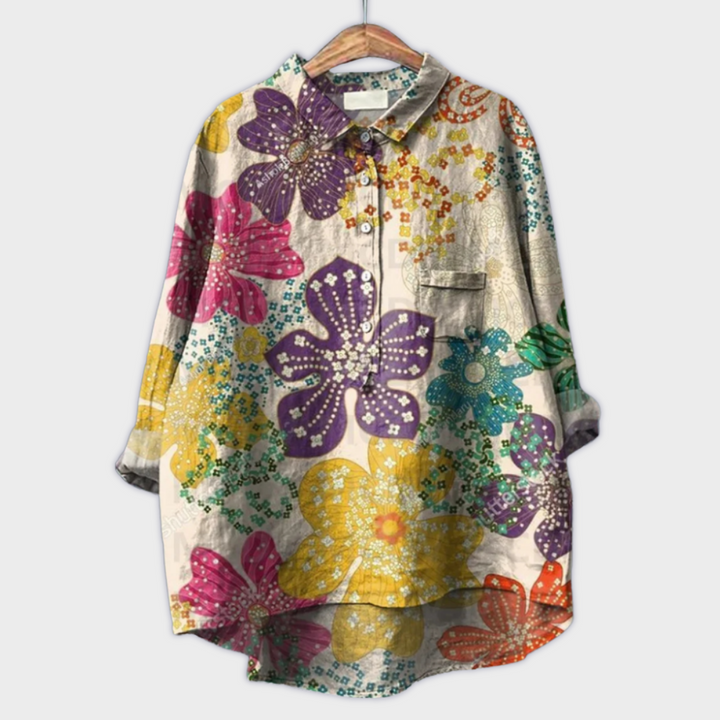 Magdalena™ | Handmade Floral Womens Blouse