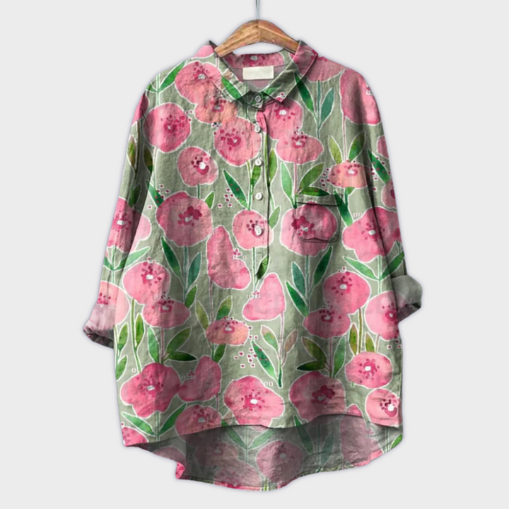Magdalena™ | Handmade Floral Womens Blouse