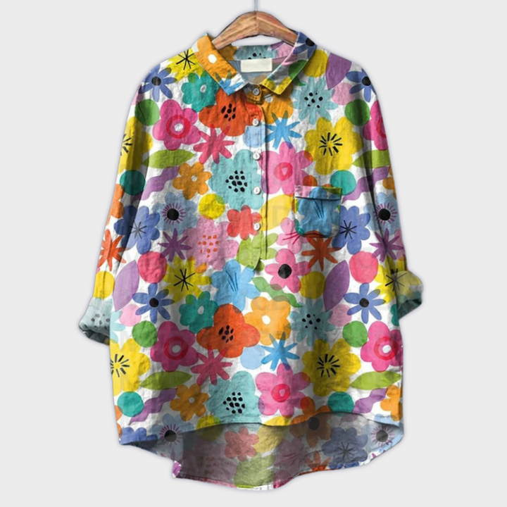 Magdalena™ | Handmade Floral Womens Blouse