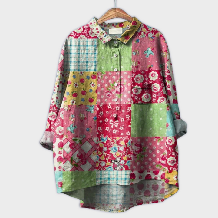 Magdalena™ | Handmade Floral Womens Blouse