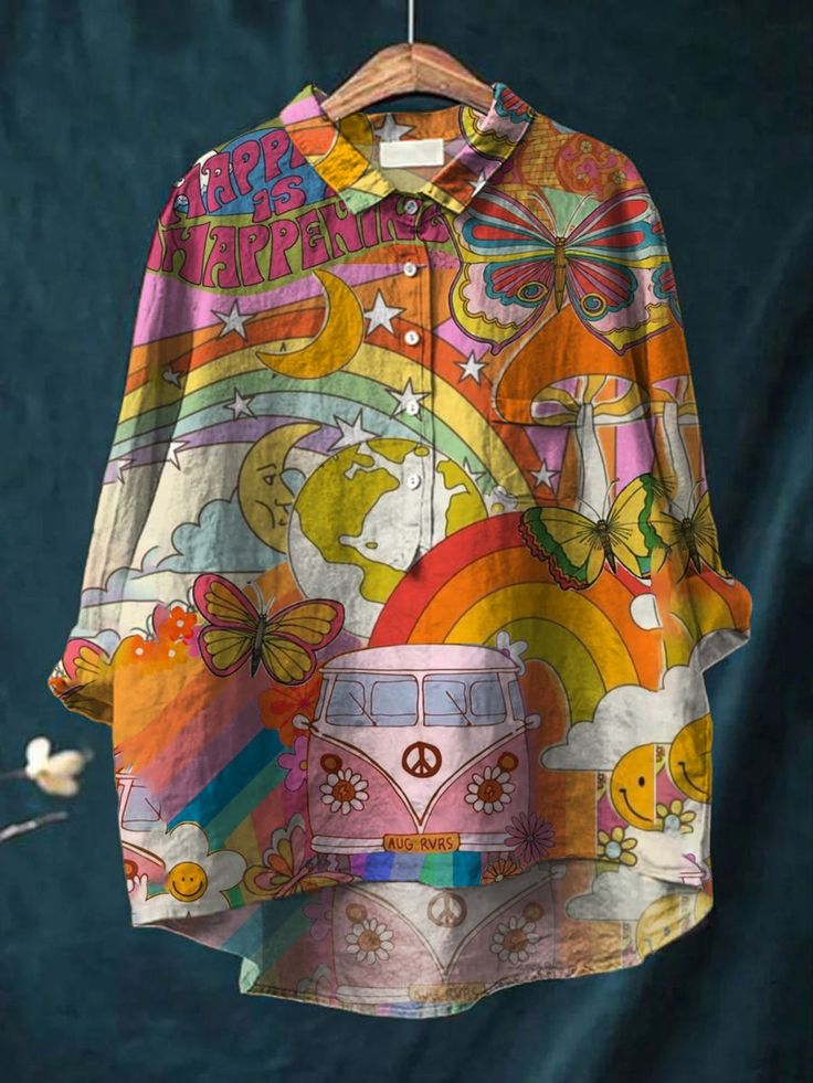 Peace | Hippie Vintage Art Blouses