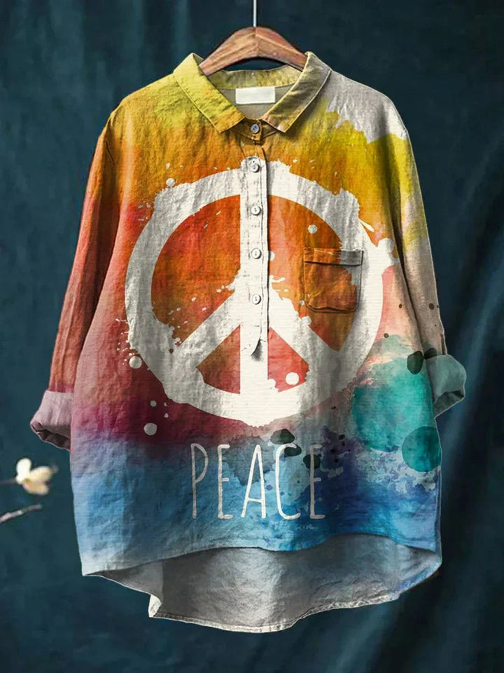 Peace | Hippie Vintage Art Blouses