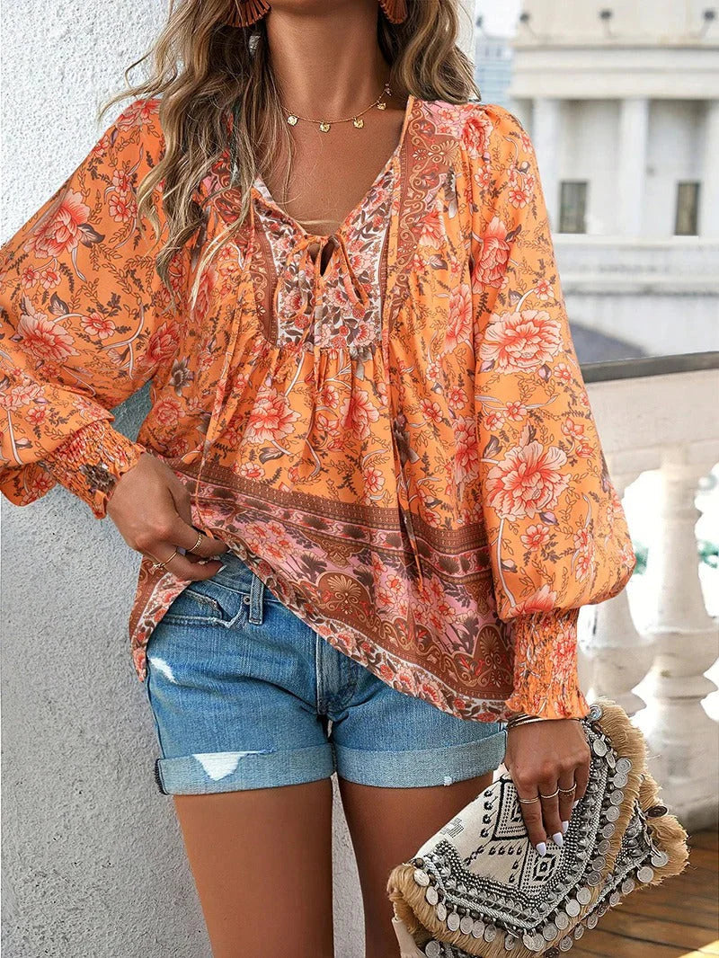 Tina | Floral Top