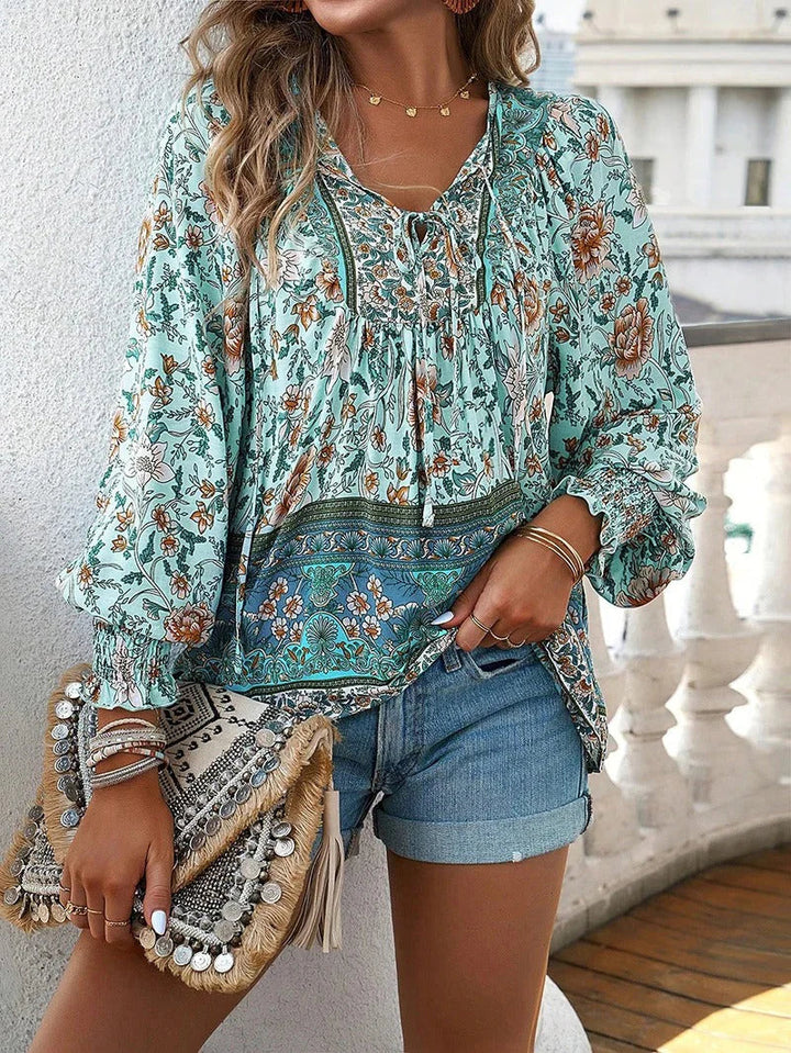 Tina | Floral Top
