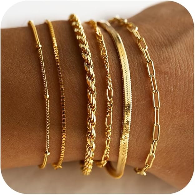 Vernetta™ | Elegant Stack of Bracelets