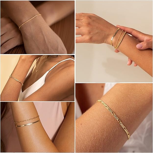 Vernetta™ | Elegant Stack of Bracelets