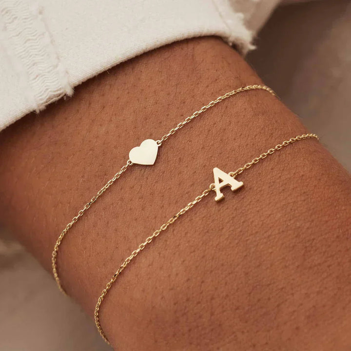 Vita™ | Personalized Elegant Initial Bracelet