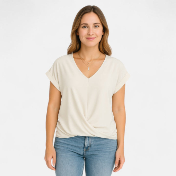 Xueyao™ - Casual Twist Top