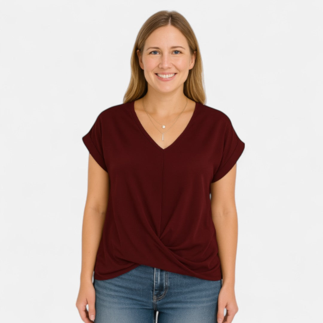 Xueyao™ - Casual Twist Top