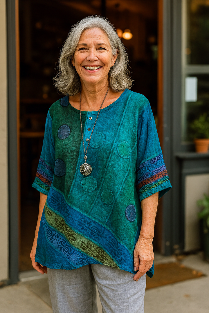 Ysolde™ | Flattering Artistic Top