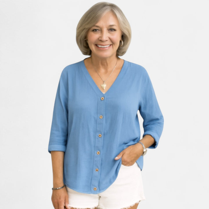 Yuerong™ – Elegant airy blouse