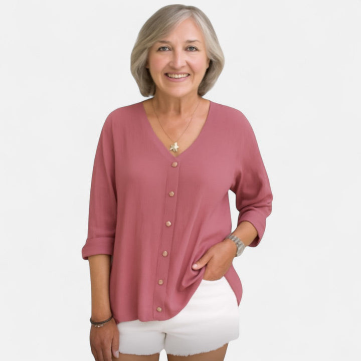 Yuerong™ – Elegant airy blouse