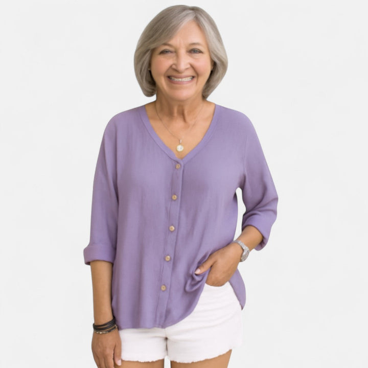 Yuerong™ – Elegant airy blouse