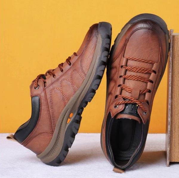 Matt - Hand Stitched Orthopedic Leather Shoes
