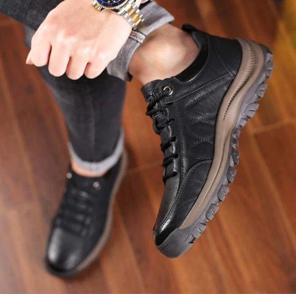 Matt - Hand Stitched Orthopedic Leather Shoes