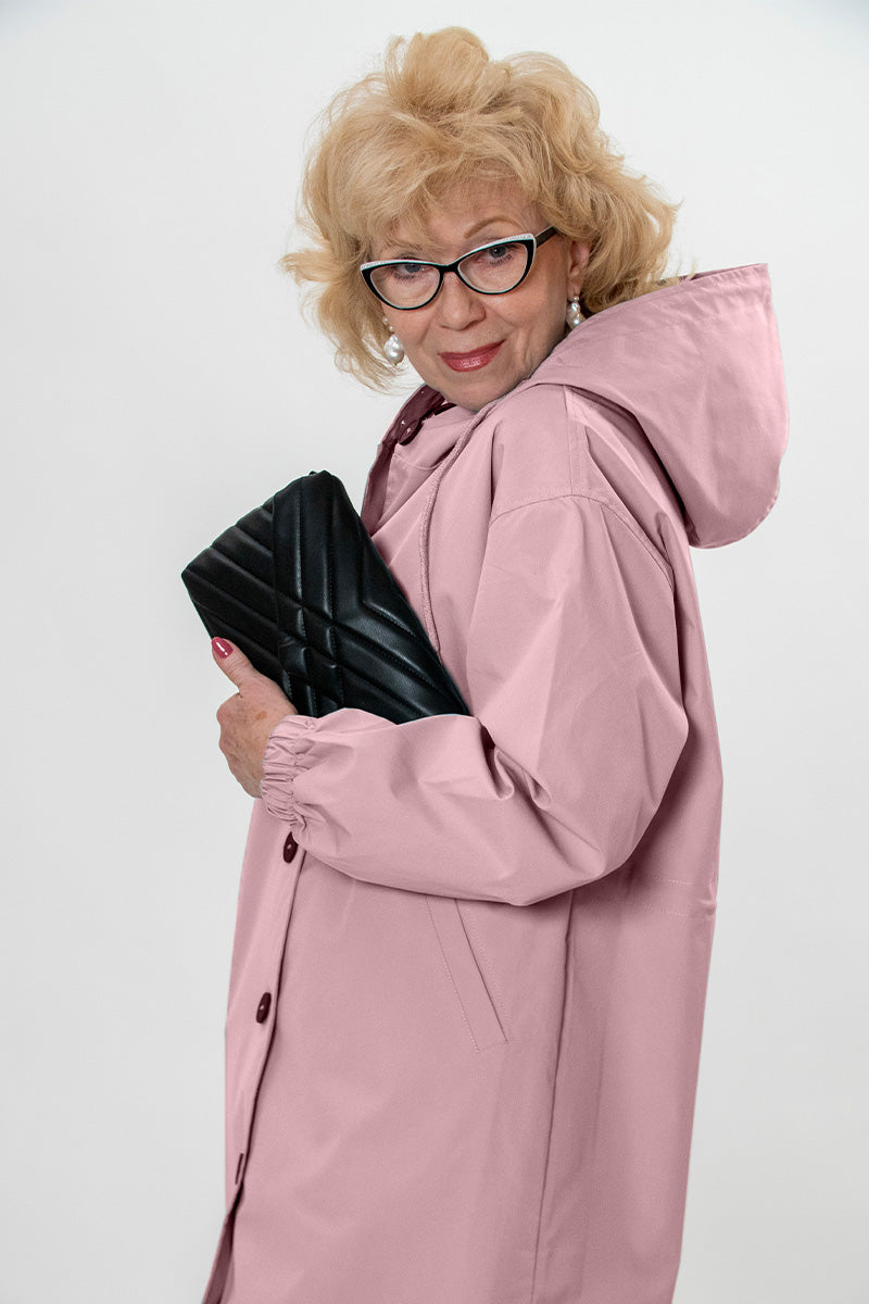 Rachel™ - Water-Resistant Oversized Hooded Windbreaker