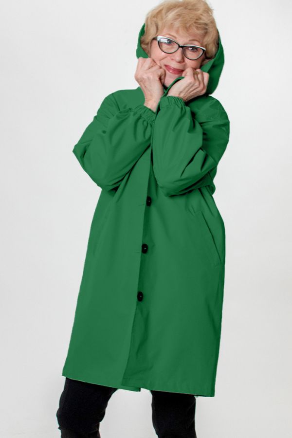 Rachel™ - Water-Resistant Oversized Hooded Windbreaker