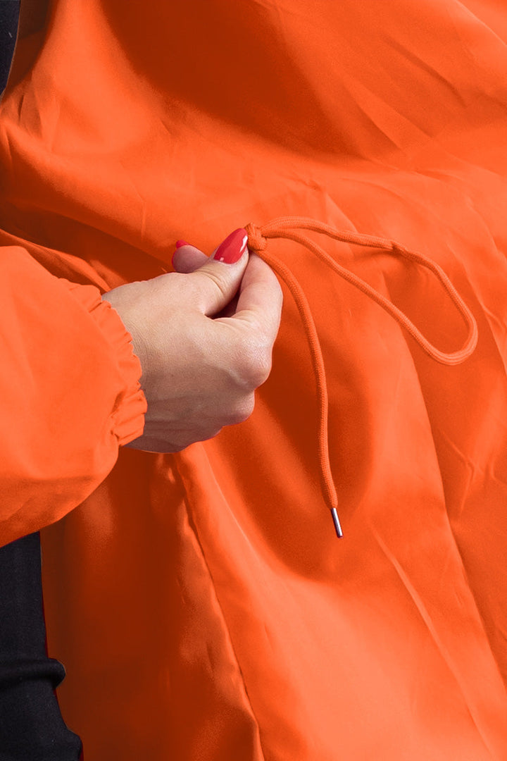Rachel™ - Water-Resistant Oversized Hooded Windbreaker